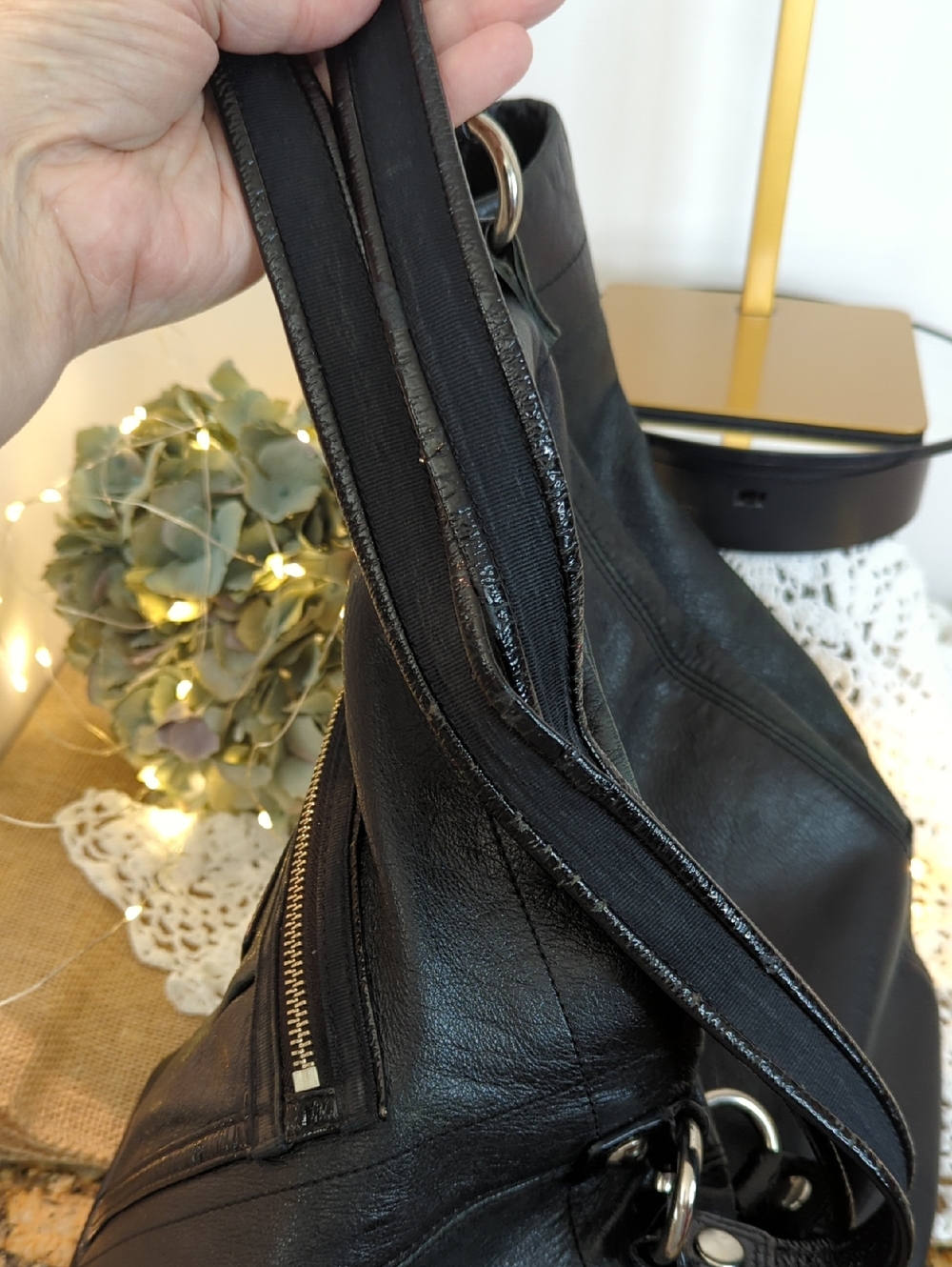 Coach Poppy Large Duffle Tote # 14565 - Picture 6 of 10